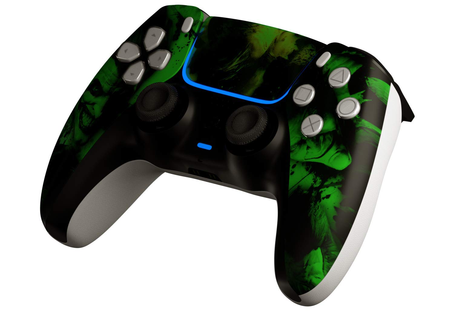 AimControllers PRO Wireless Gaming Controller for PS5 & PC - Custom Made with 4 Remappable V3 Back Paddles | Premium Gaming Accessories | Joker Gold Edition | Perfect for Competitive Gaming & Esports Tournaments
