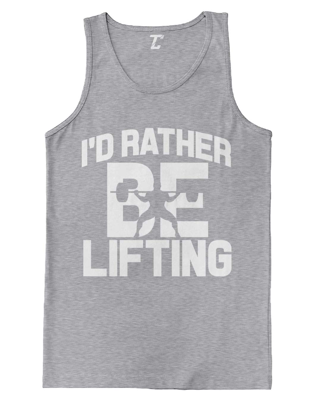 I'd Rather Be Lifting - Men's Gym Workout Tank Top for Fitness & Weight Training | Perfect for Gym Sessions, CrossFit & Bodybuilding