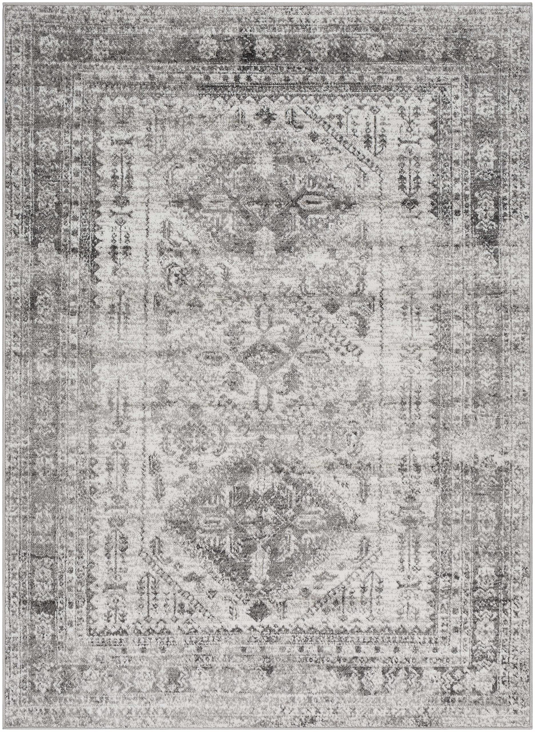 Bohemian Medallion Area Rug - 5'3