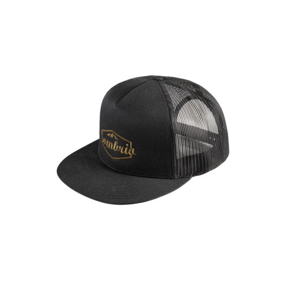Sombrio 2020 Cypress Flat Brim Hat - Men's & Women's Adjustable Outdoor Sun Hat for Cycling, Hiking, and Beach Activities