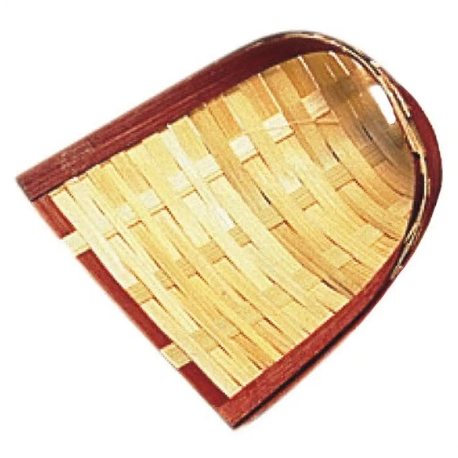 Manyo Bamboo Small Serving Basket - Eco-Friendly Bamboo Appetizer Tray for Parties, Picnics & Home Decor | Perfect for Cheese, Fruits & Snacks
