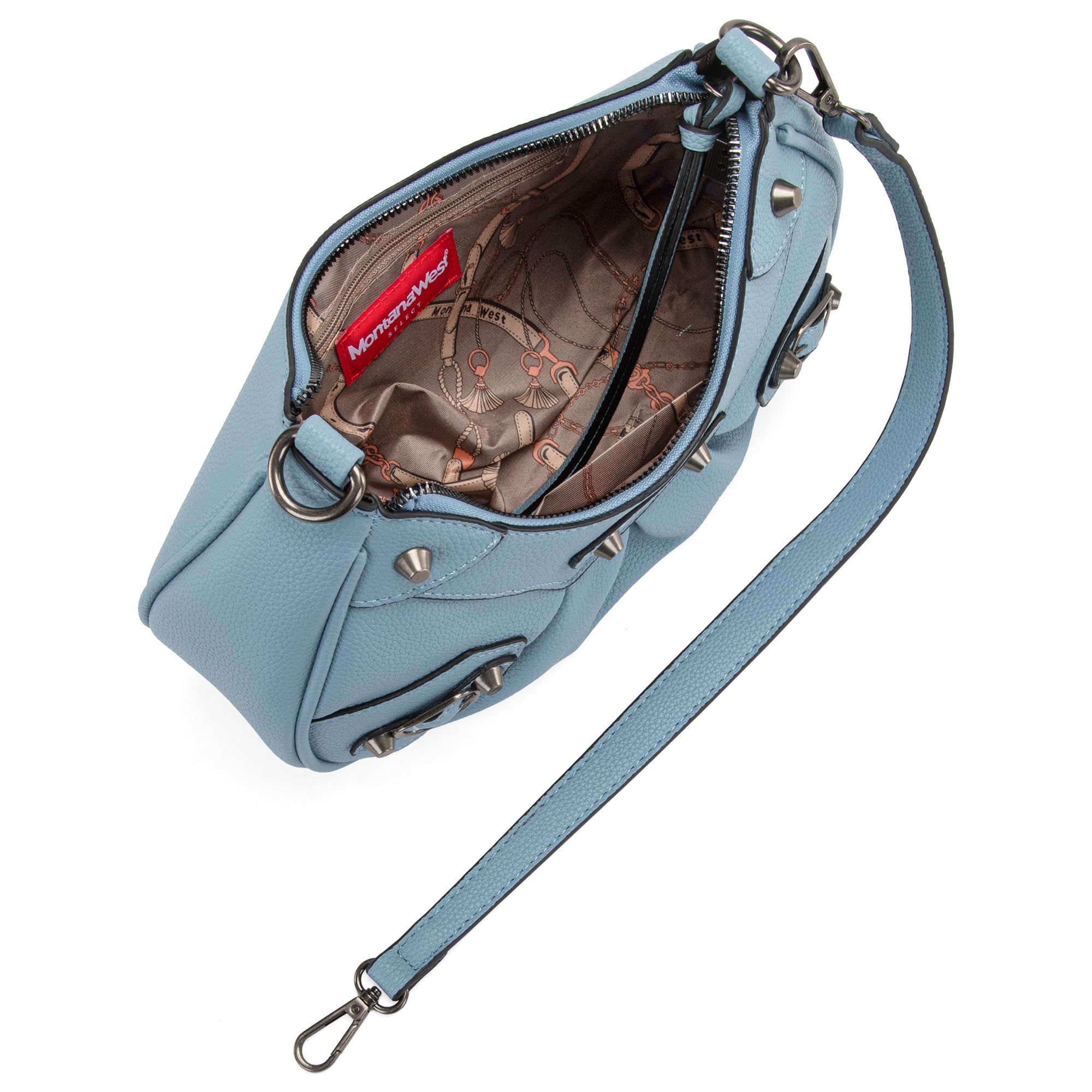 Montana West Medium Shoulder Purse for Women - Stylish Crescent Hobo Handbag, Trendy Crossbody Bag for Everyday Use, Work, and Travel