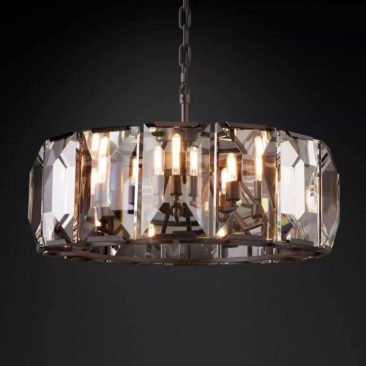 Aubrey Crystal Round Chandelier 31