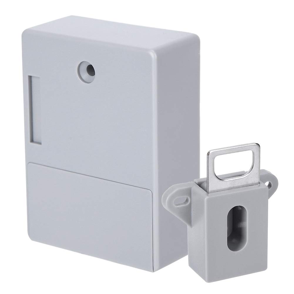 CHICIRIS Electronic Cabinet Lock - Smart Keyless Security for Cabinets, Drawers & Home Storage | Grey Pisa Leaning Tower Design | Perfect for Offices, Kitchens & Bedrooms