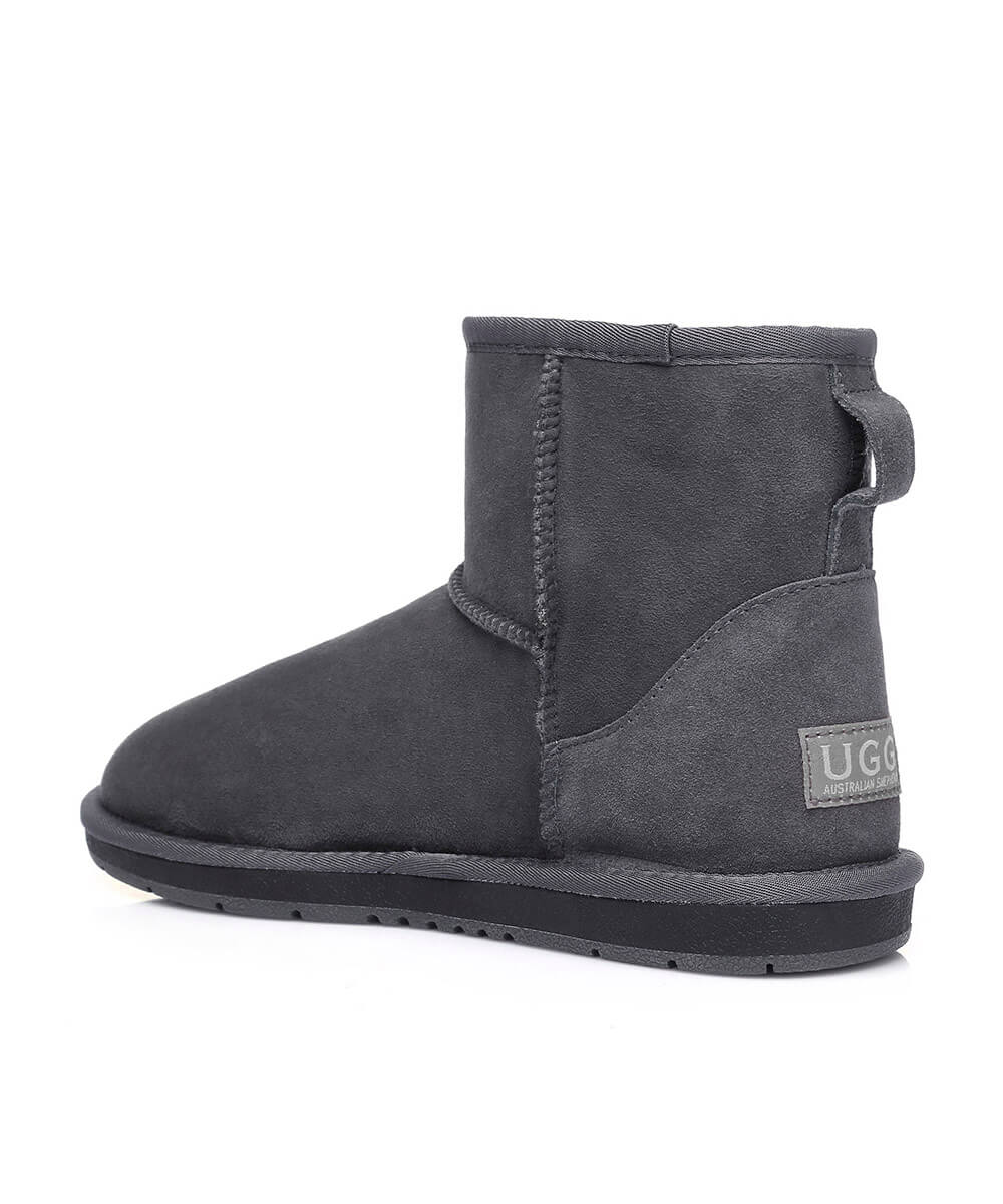 Men's UGG Classic Luxe Mini Boots - Genuine Sheepskin Winter Boots for Men | Cozy & Waterproof Snow Boots for Cold Weather, Hiking & Outdoor Activities