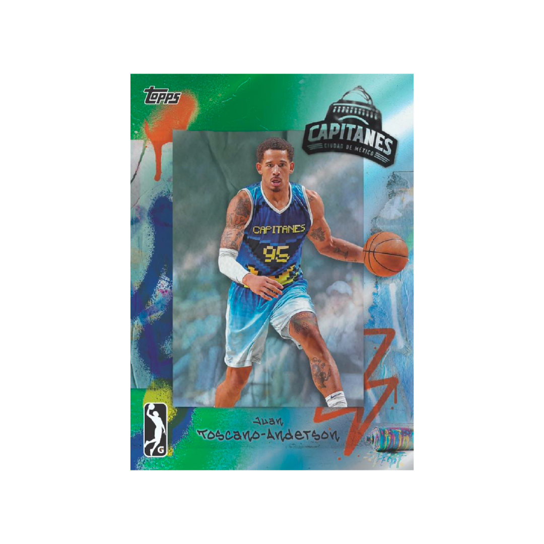 Topps G League Basketball 2024/25 Hobby Box - 24 Packs with Autograph & Memorabilia Cards - Pre Order Now for Collectors & Fans - Perfect for Trading, Displaying, and Investing in Rare Basketball Cards