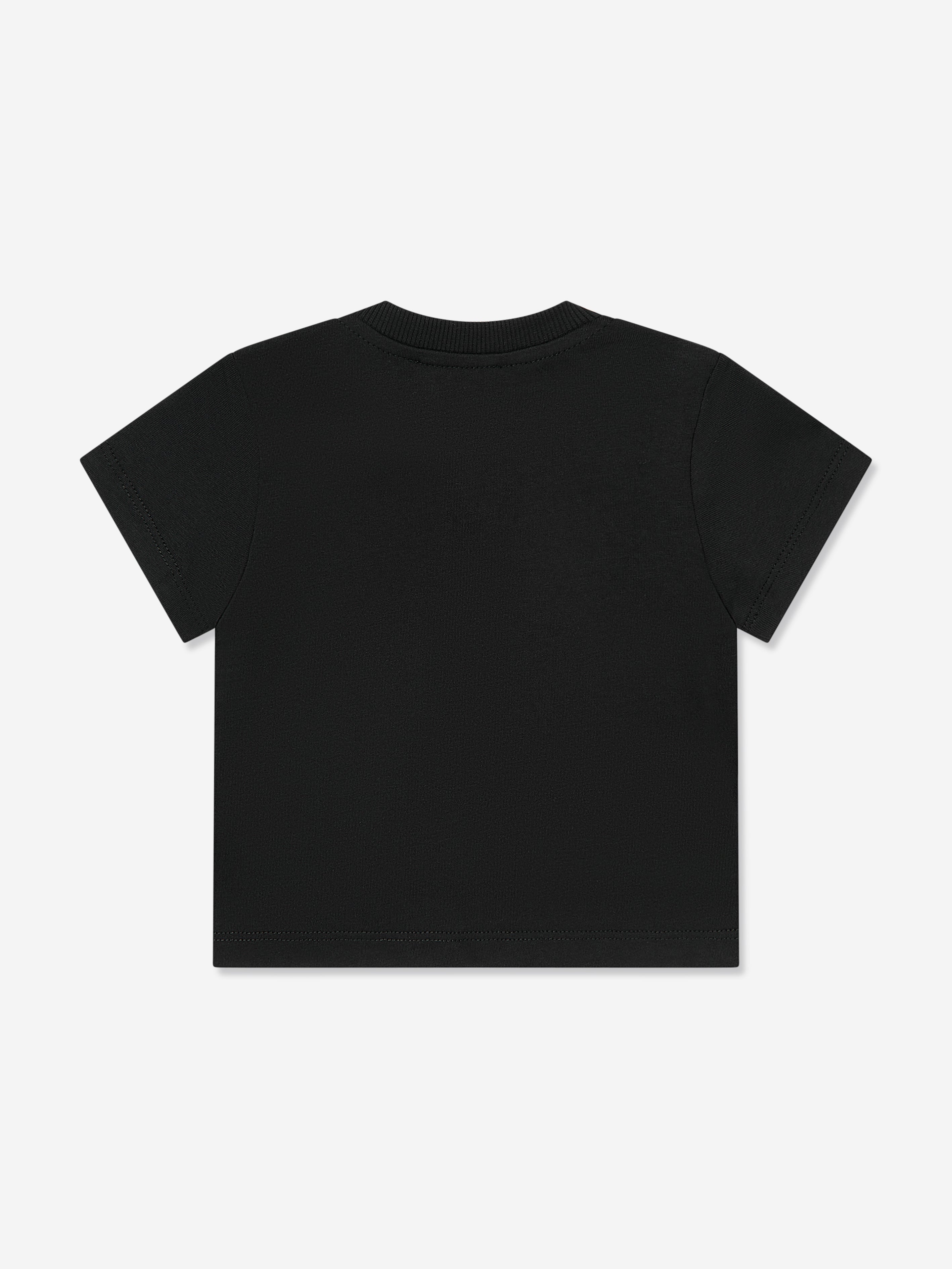 Black Baby Logo T-Shirt - Soft Cotton Comfort for Infants & Toddlers - Perfect for Playdates, Family Outings & Photo Shoots