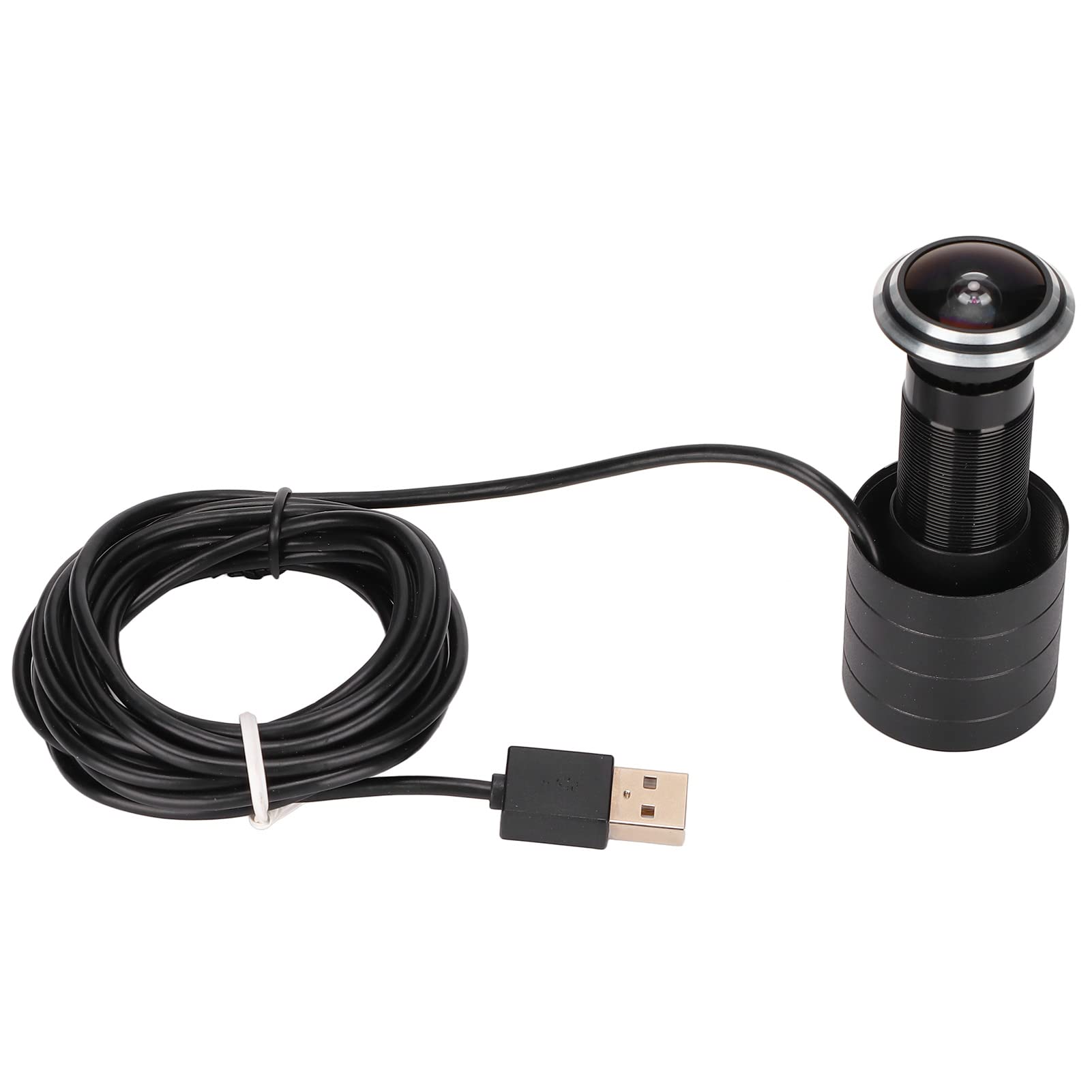 Zyyini 1080P HD Smart Door Peephole Camera - 2MP Wide Angle USB Security Camera for Home, Apartment & Office - Monitor Visitors & Enhance Safety