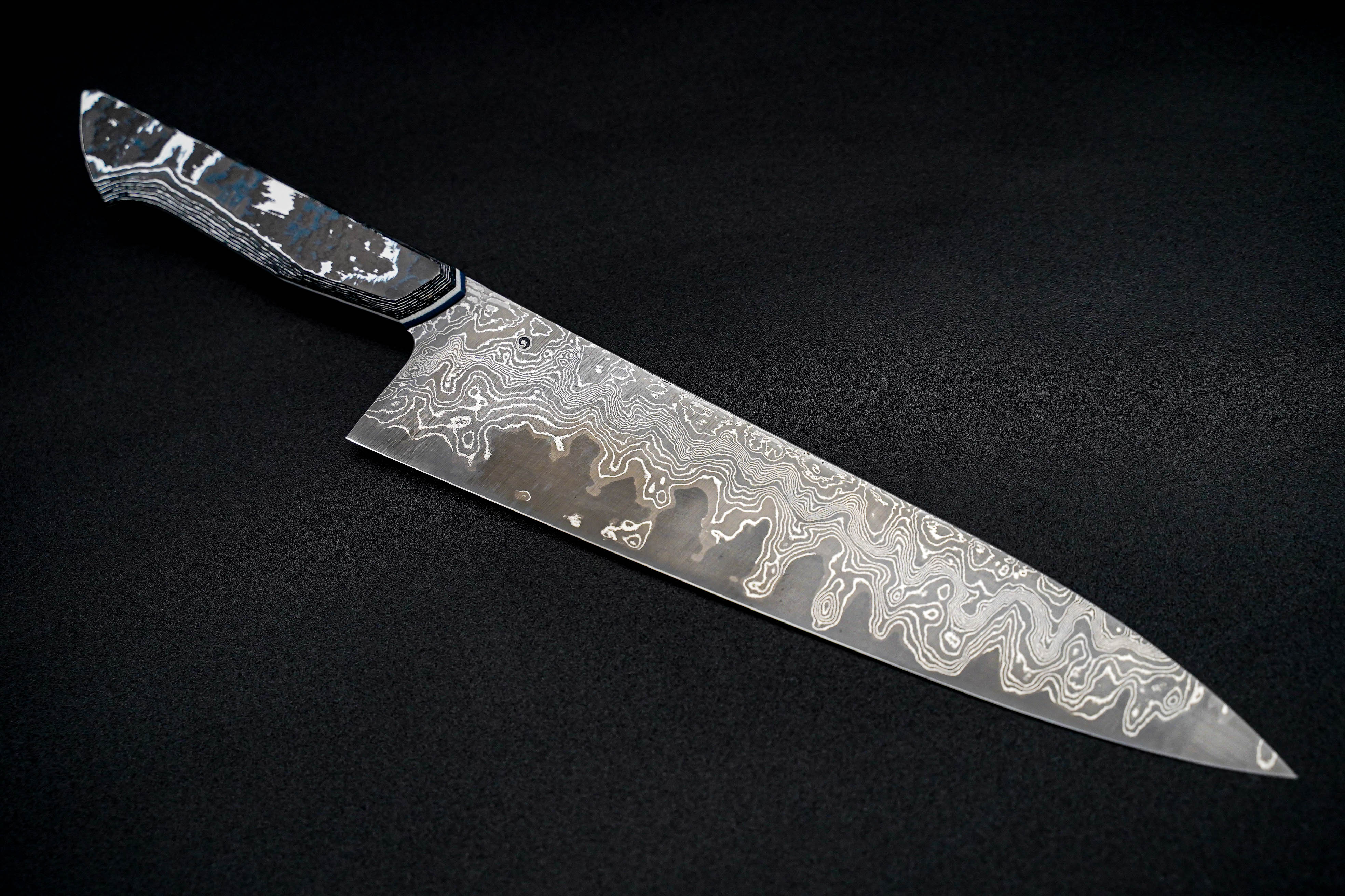 Premium Alex Horn 245mm Suminigashi Gyuto Japanese Chef Knife - High Carbon Steel Blade for Professional Cooking, Sushi, and Meat Cutting