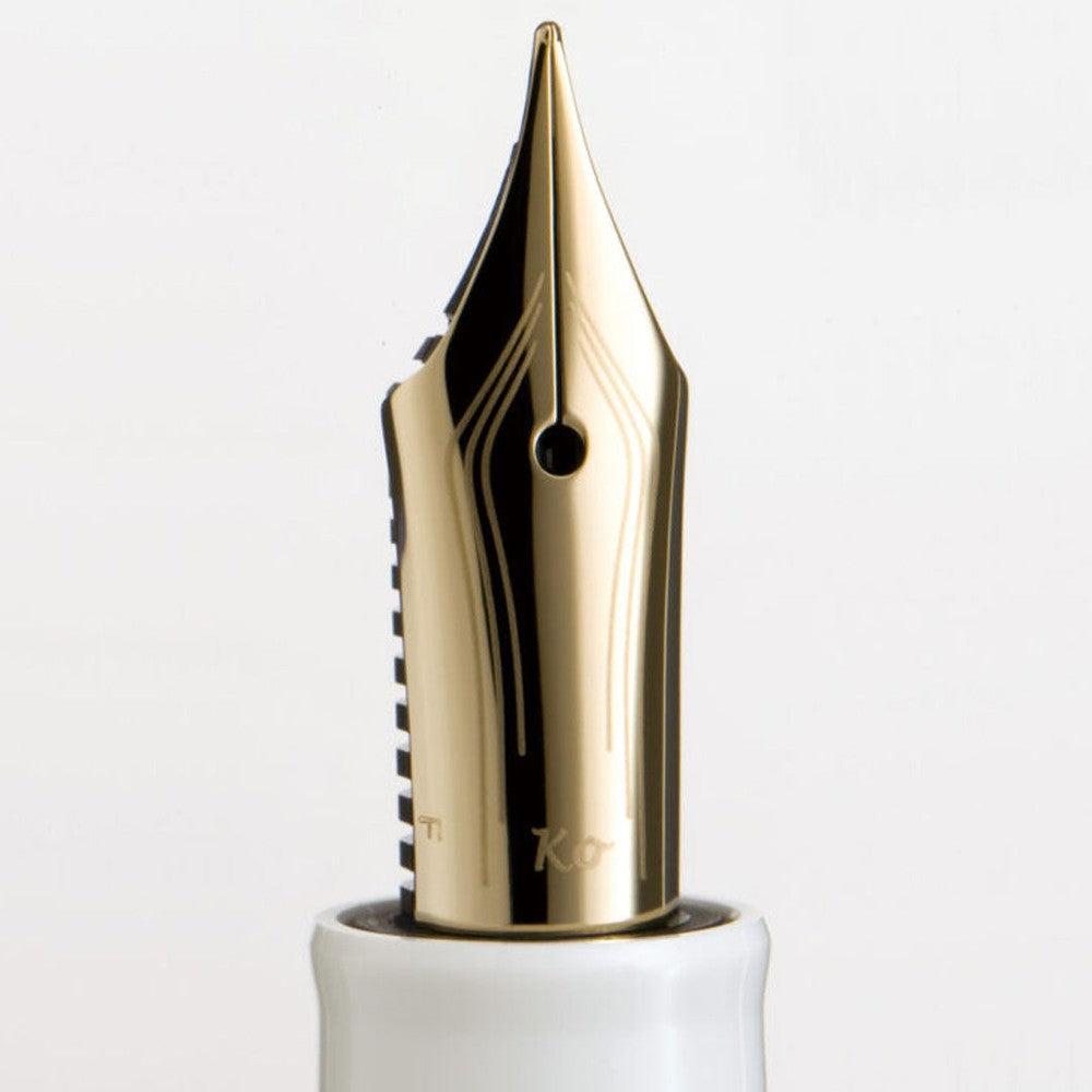 Sailor Fountain Pen Classic Ko Floret Dot SV - Premium Japanese Writing Instrument for Calligraphy & Elegant Note Taking