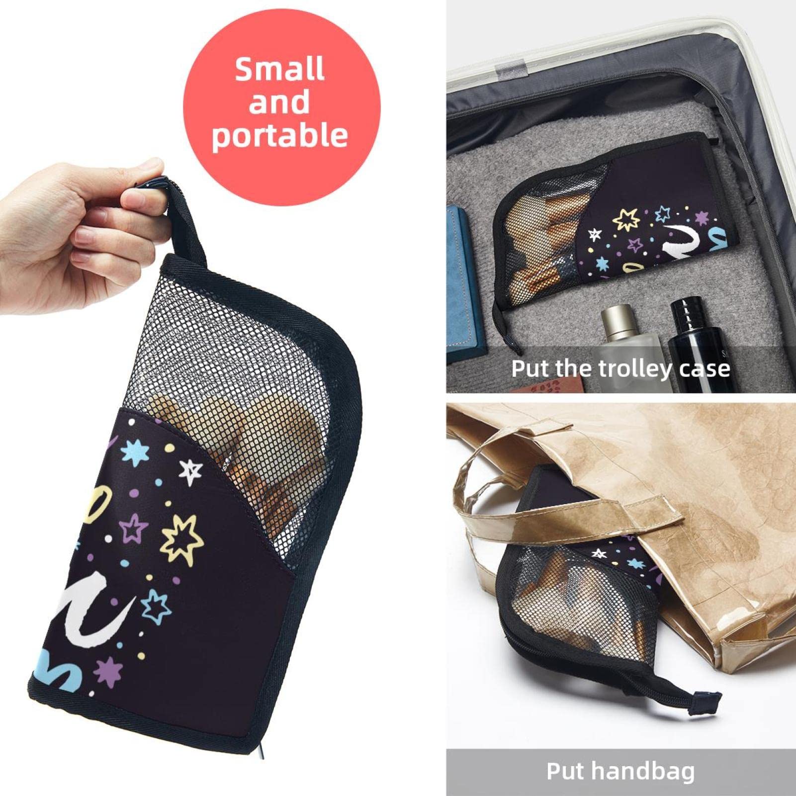 12-Piece Makeup Brush Organizer Bag Set with 