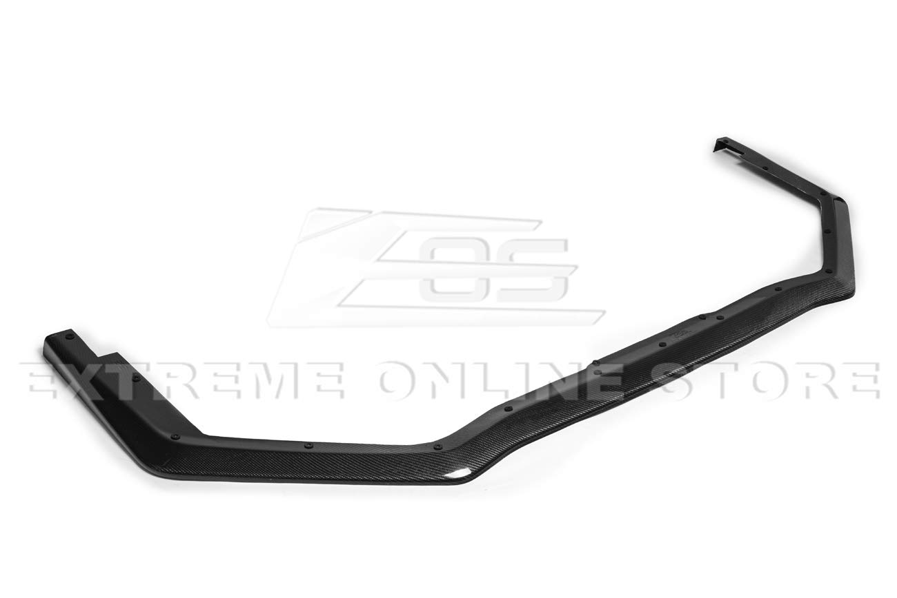2018-2021 Subaru WRX & STi JDM HT Style Carbon Fiber Front Bumper Lip Splitter - Replacement Lower Spoiler for Enhanced Aerodynamics & Sporty Look - Perfect for Street Racing & Car Shows