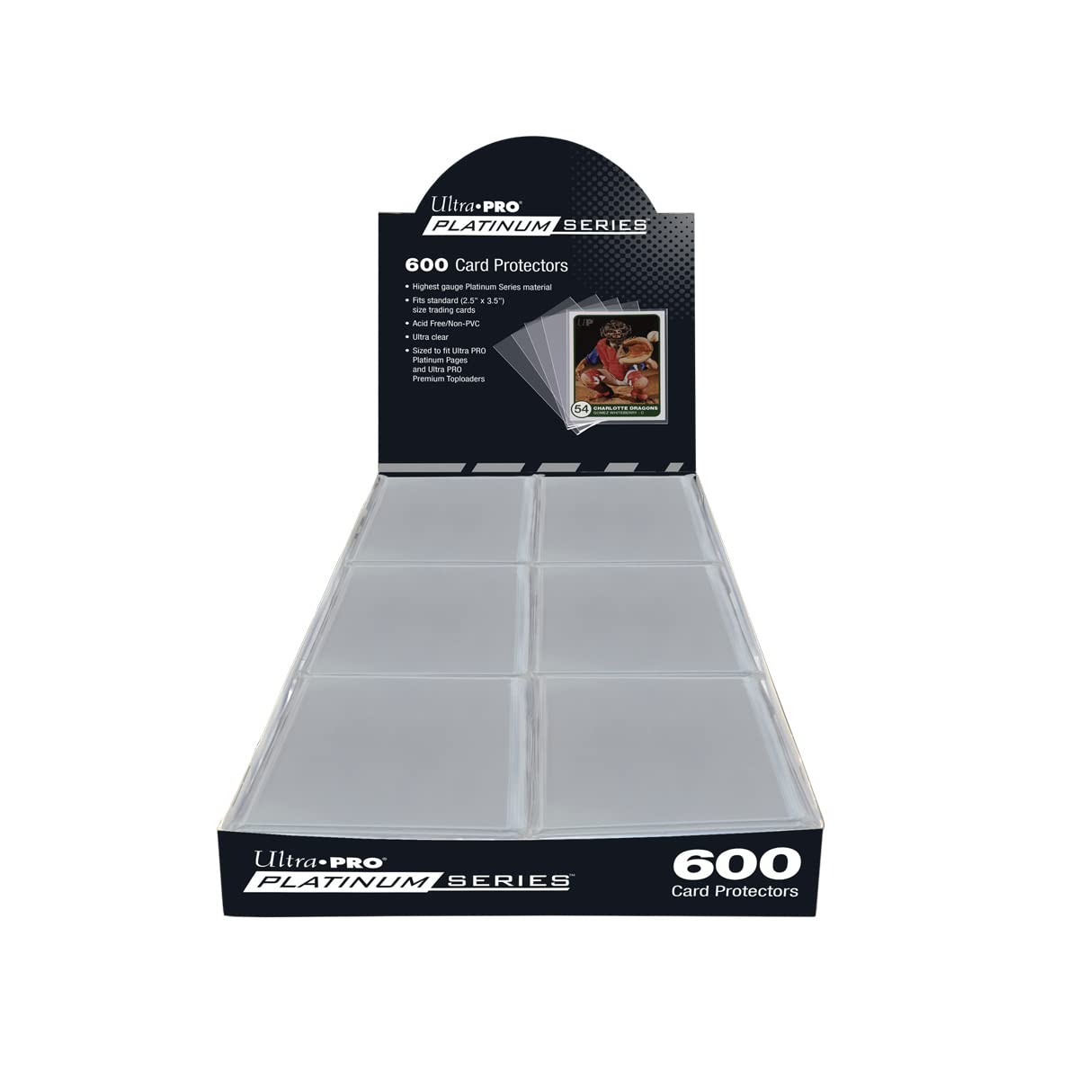 Ultra PRO 600 Count Standard Size Card Protector Sleeves 2.5