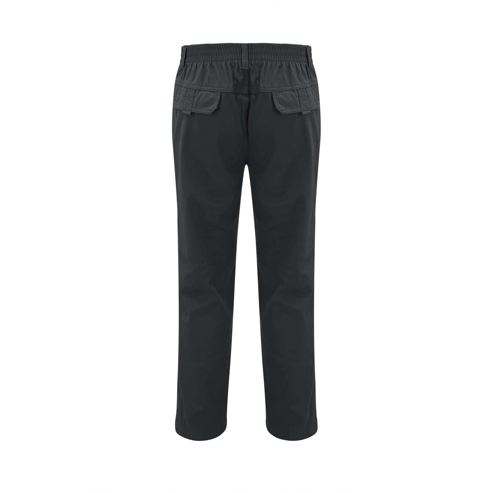 Men's Solid Casual Fitted Trousers with Pockets - Street Style Dungarees for Everyday Wear | Durable Protective Pants for Men & Women | Perfect for Work, Outdoor Activities and Urban Fashion