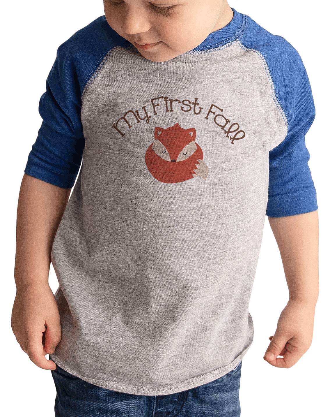 My First Fall Fox Shirt for Kids - Cute Autumn Animal Graphic Tee for Boys & Girls | Perfect for Halloween, Thanksgiving & Seasonal Family Photos
