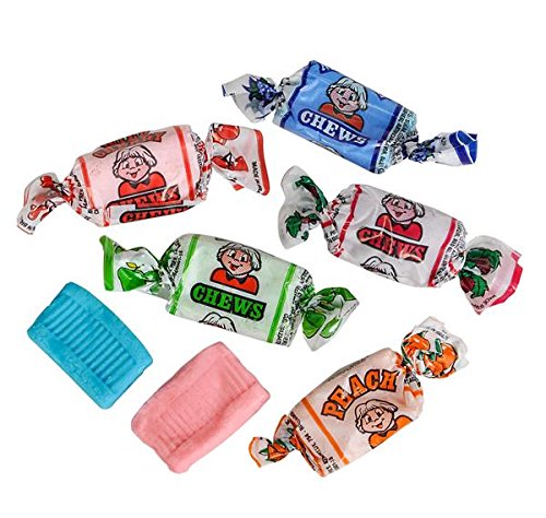 Delicious Fruit Chews Candy - Bulk Pack of 18 Individually Wrapped Bags - Perfect for Halloween, Parties, School Snacks & Office Treats
