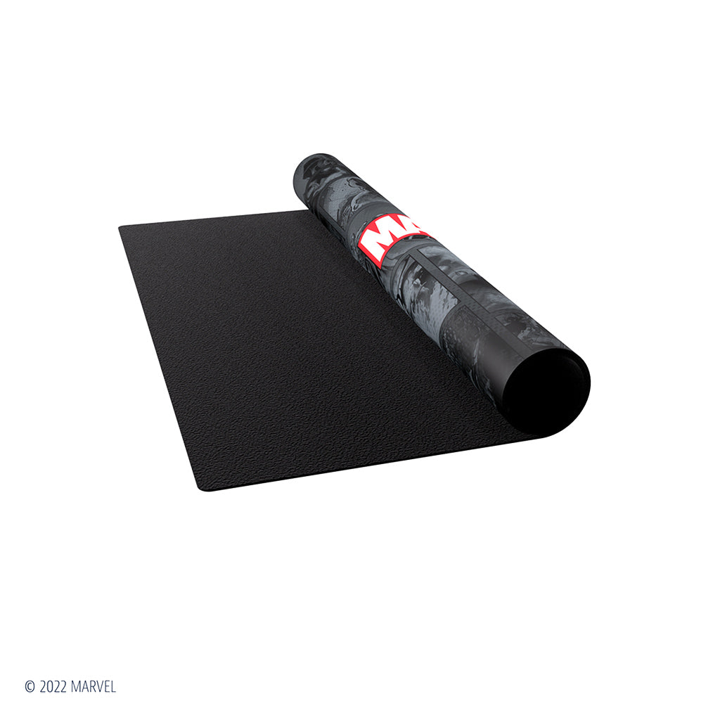 Marvel Champions Game Mat XL - Premium Black Gaming Surface for Card Battles | Perfect for Marvel Champions LCG and Tabletop Gaming
