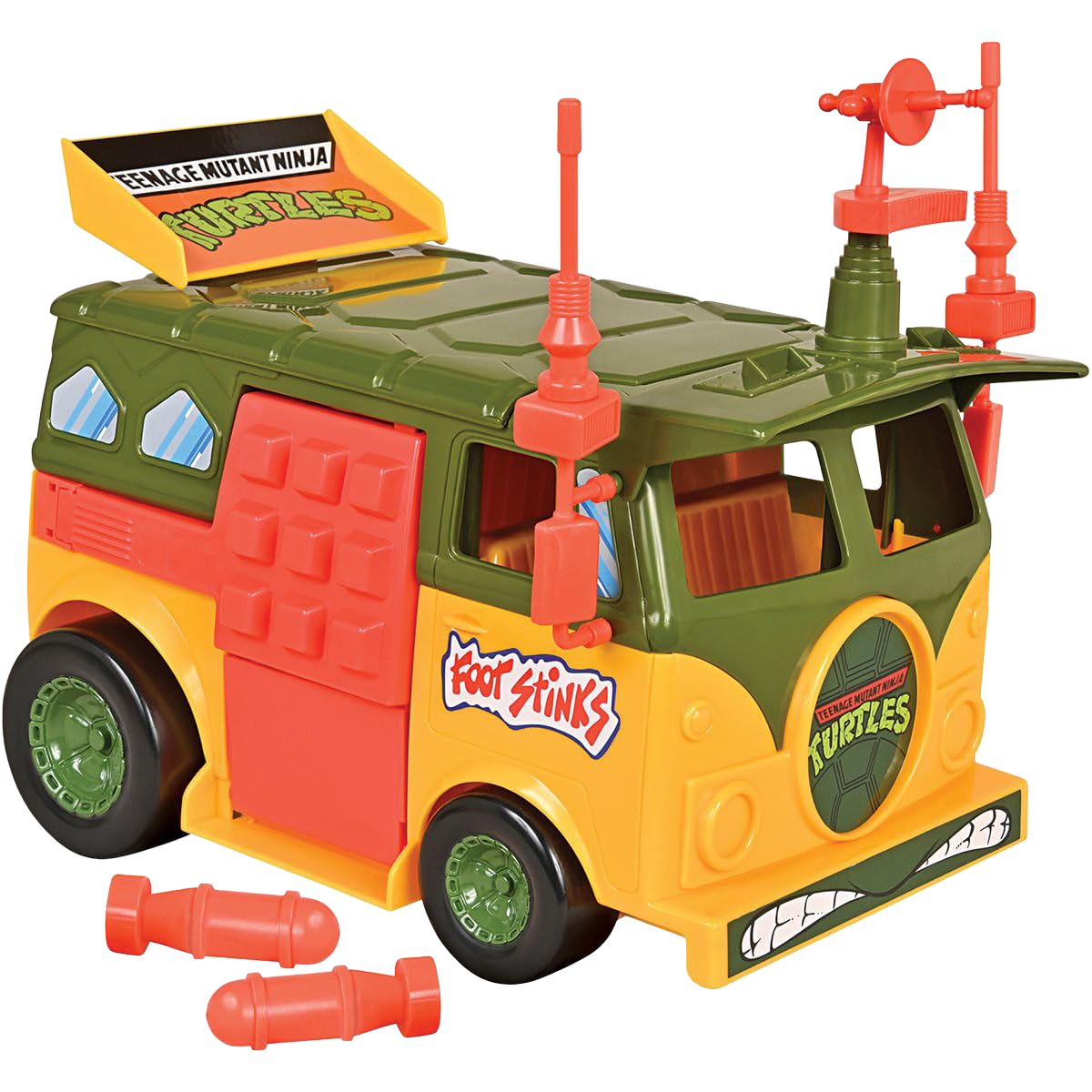 Original Teenage Mutant Ninja Turtles Party Wagon Toy - TMNT Collectible Vehicle for Kids & Fans - Perfect for Playtime, Display & Birthday Gifts