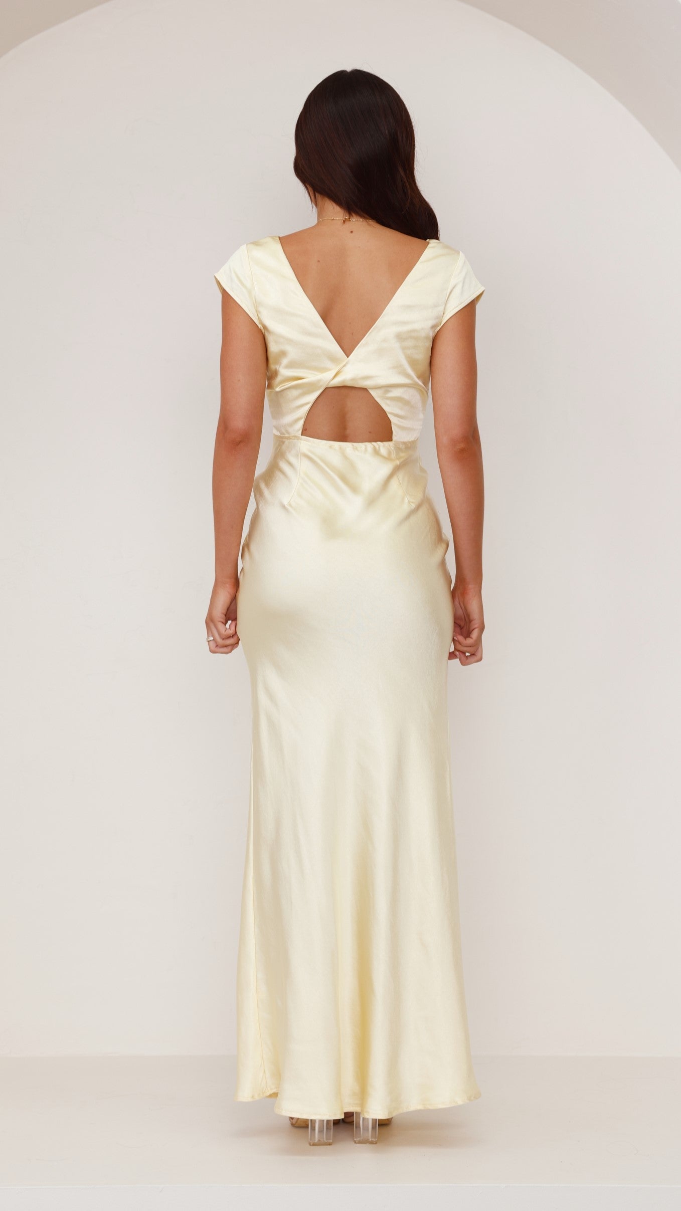 Amelia Maxi Dress for Women - Flowy Long Summer Dress in Yellow | Perfect for Beach, Vacation, and Casual Outings
