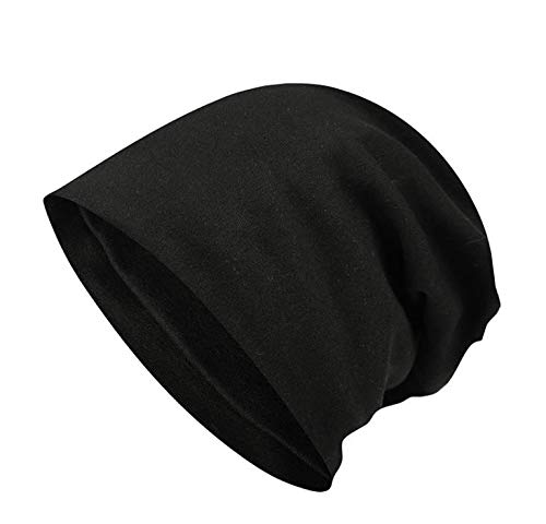 Racheljp Women's Slouch Beanie Hats & Chemo Caps - Soft Stretchy Head Turbans (3 Pack) for Winter, Cancer Patients & Fashion Accessories