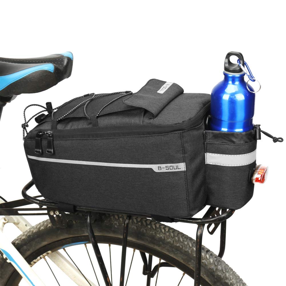 **Insulated Bike Rear Rack Bag - Waterproof Bike Trunk Cooler Bag for Warm or Cold Items | MTB Pannier Bag for Commuting, Camping & Outdoor Adventures**