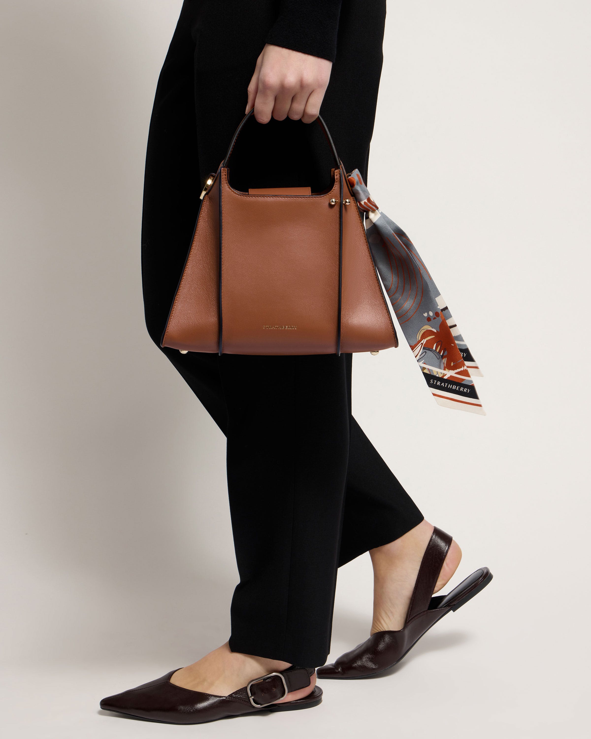 Arkshell Tan Top Handle Leather Handbag - Stylish & Durable Women's Shoulder Bag for Work, Travel & Everyday Use