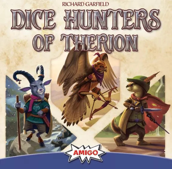 Dice Hunters of Therion - Premium Fantasy Dice Set for RPG & Tabletop Games - Perfect for Dungeons & Dragons, Pathfinder, and Board Game Nights