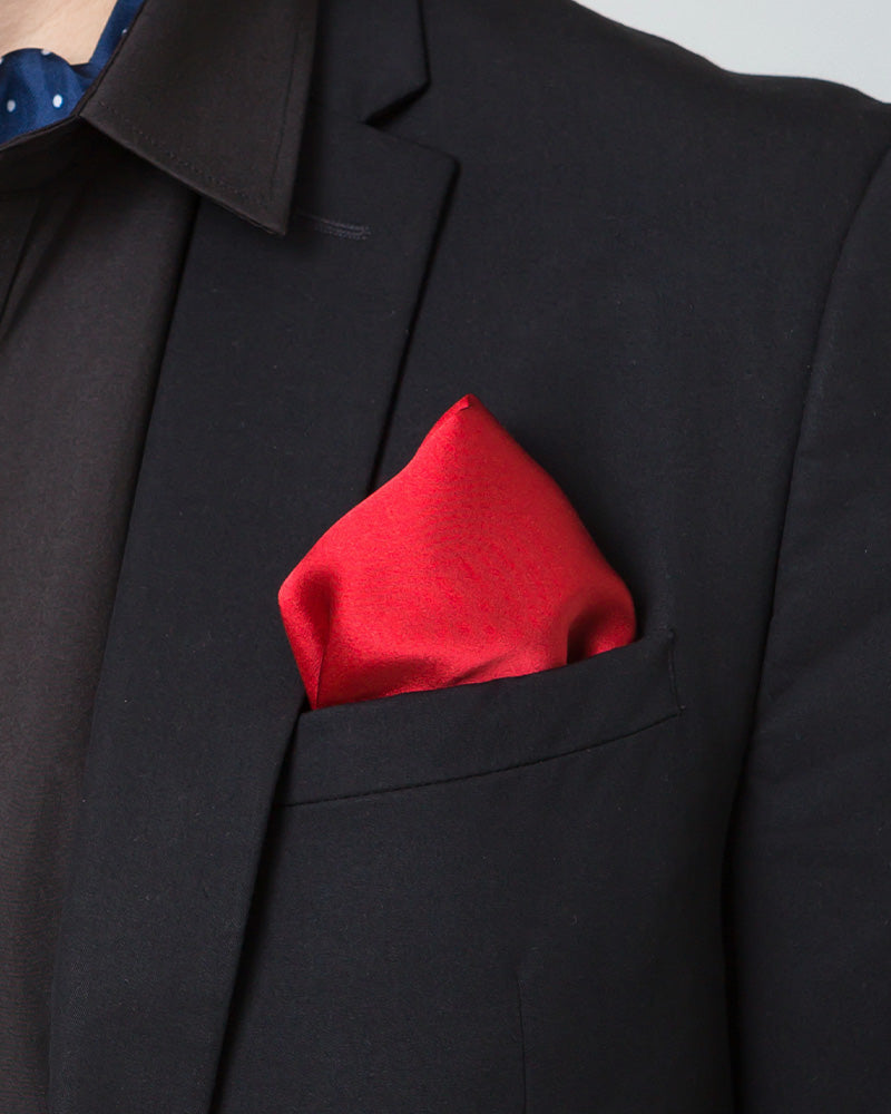 Premium Silk Handkerchiefs for Men - Luxury Breathable Pocket Squares - Perfect for Weddings, Business Meetings & Formal Occasions