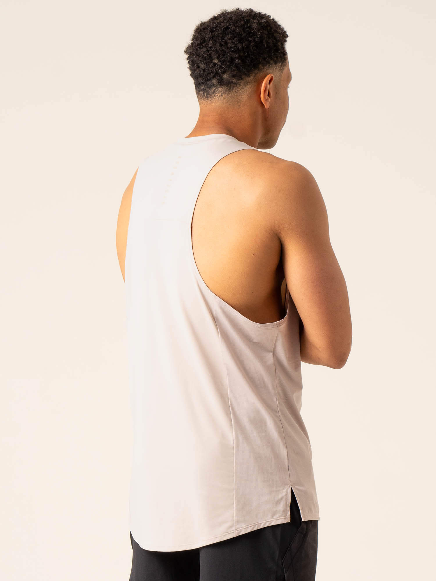Dynamic Baller Tank Top for Women - Soft Stone Color Workout & Yoga Shirt - Perfect for Gym, Running, and Casual Wear