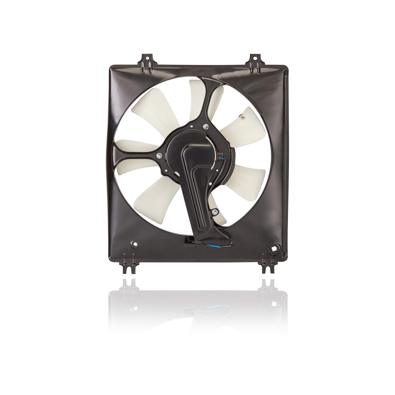 A/C Condenser Fan Assembly Replacement for 2009-2014 Acura TL 3.5L & 2010-2013 TL 3.7L Manual Transmission (Right Side) - Compatible with 38616RK1A51 - Perfect for Cooling System Repair & Summer Driving Comfort