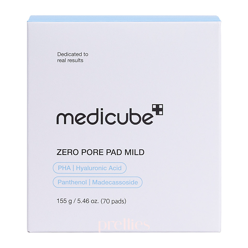 Medicube Zero Pore Pad Mild - 70 Count Exfoliating Pads for Sensitive Skin | Gentle Pore Care & Blackhead Removal | Daily Skincare Routine