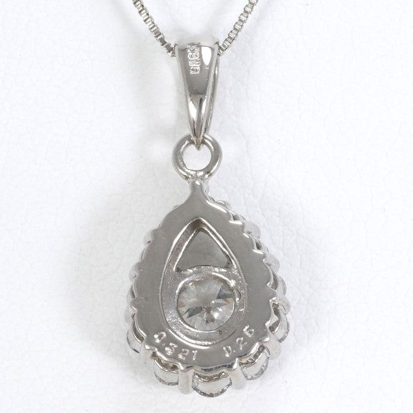 18K White Gold Diamond Necklace - Pre-Owned Luxury Jewelry for Women - Perfect for Weddings, Anniversaries & Special Occasions