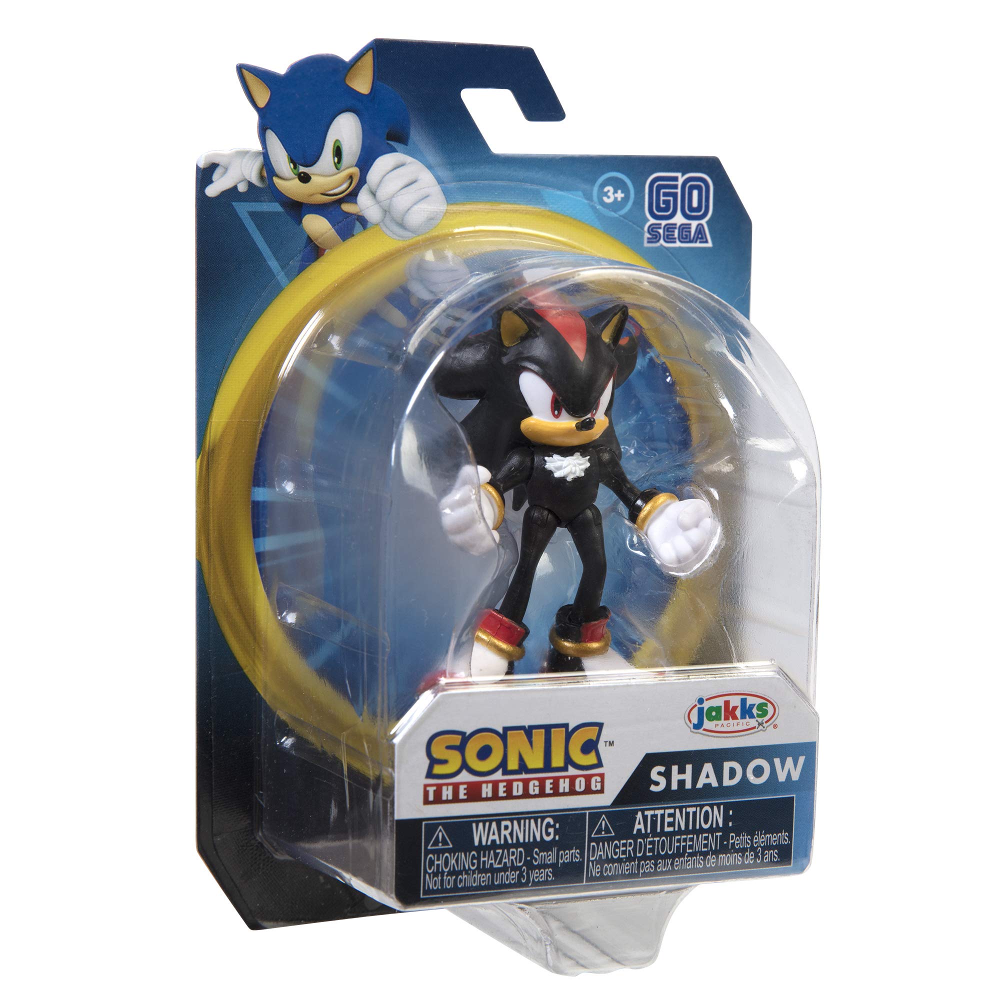 Sonic The Hedgehog 2.5 Inch Shadow Action Figure - Collectible Toy for Kids & Fans - Perfect for Display, Play & Gift Giving
