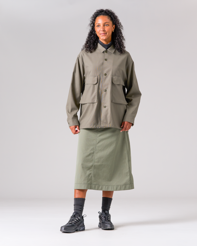 Takibi Ripstop Skirt - Lightweight Durable Outdoor Skirt for Hiking, Camping & Travel - Water-Resistant Quick-Dry Adventure Skirt for Women