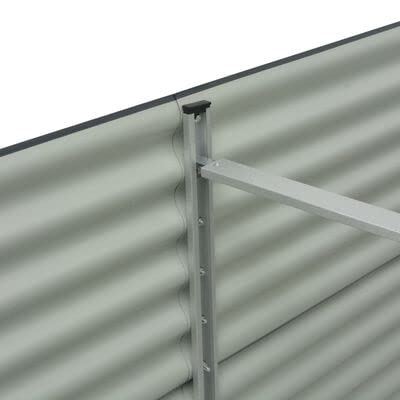 **Galvanized Steel Raised Garden Bed Kit 157.4
