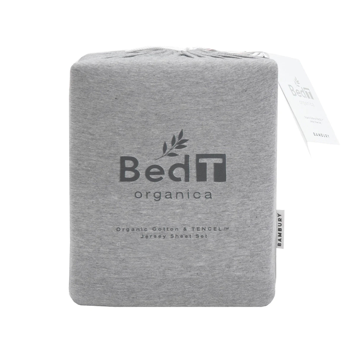 A Night of Tranquil Sleep with Organic Bamboo Grey Bed Sheet Set