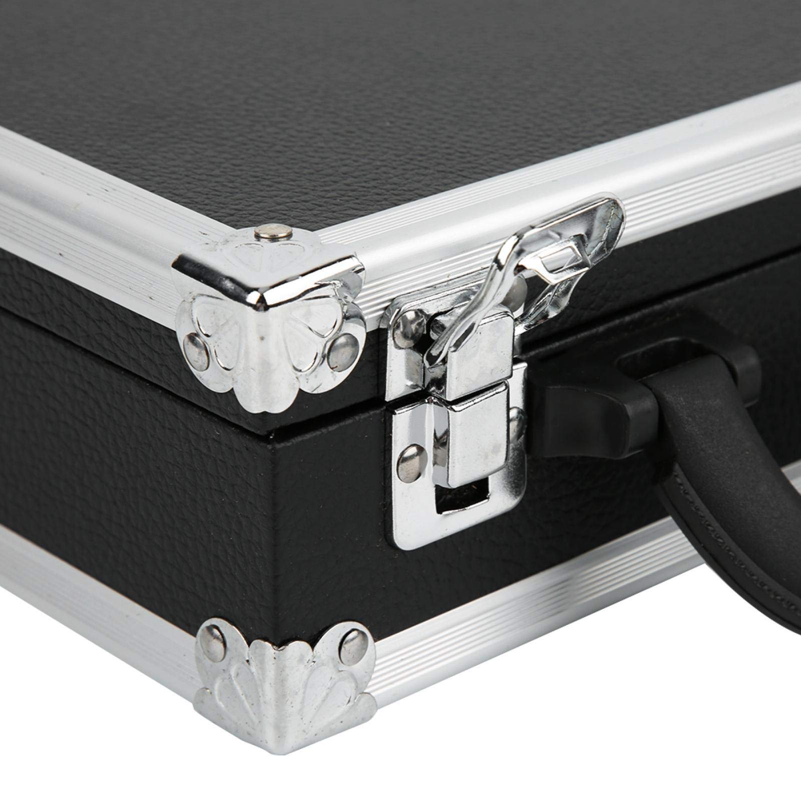 VBestLife 16-Ball Billiard Pool Balls Storage Box - Crystal Clear Carrying Case with Handle for Snooker & Pool Accessories | Perfect for Home Game Rooms, Bars & Pool Halls