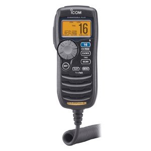 Icom HM195B CommandMic IV Handheld Microphone for Two-Way Radios - Durable & Clear Communication for Outdoor Adventures, Security & Emergency Response