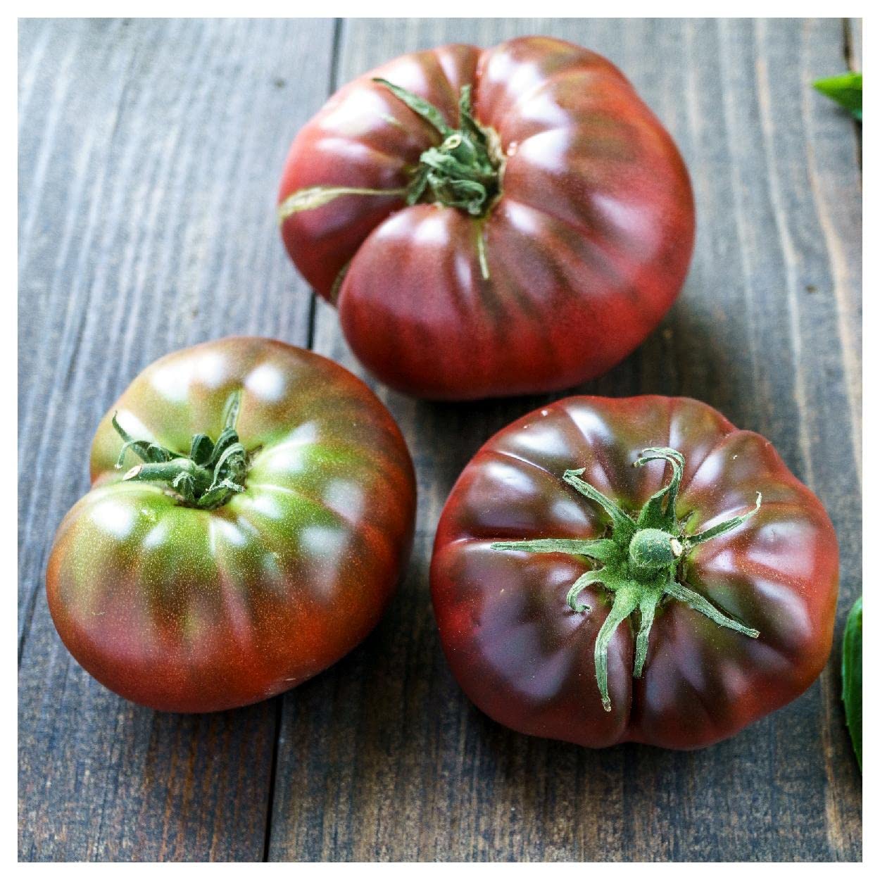 Organic Black Brandywine Heirloom Tomato Seeds - 1 Oz Non-GMO Seeds for Home Gardening - Gold Vault Seed Packet - Perfect for Vegetable Gardens, Greenhouses & Container Planting