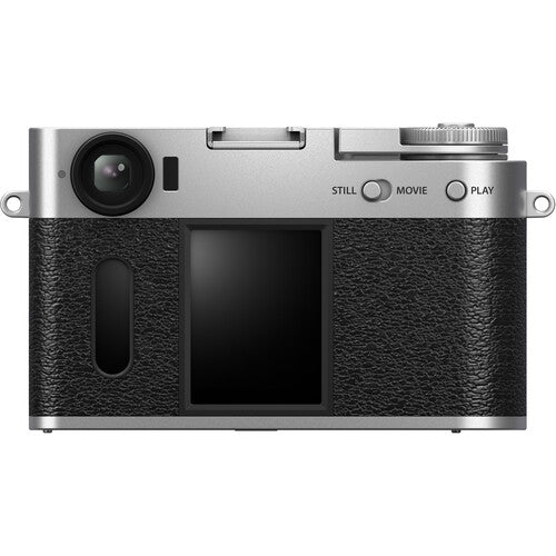 FUJIFILM X Half Digital Camera - Silver | Compact & Lightweight Mirrorless Camera for Travel, Street Photography & Vlogging