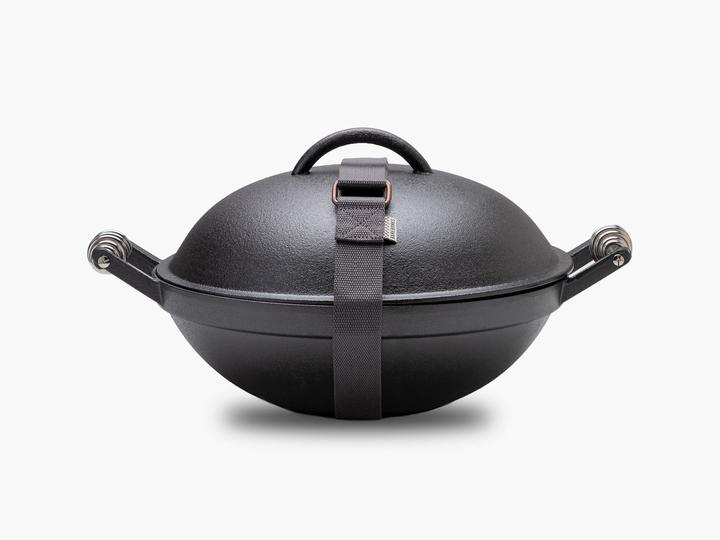 Premium All-in-One Cast Iron Grill Pan - Heavy Duty Indoor/Outdoor BBQ, Griddle & Skillet for Grilling, Searing & Baking - Perfect for Camping, Backyard Cookouts & Kitchen Use