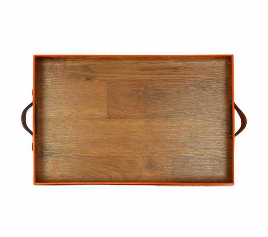 Extra Large F Tray - Durable Plastic Serving Tray for Parties, Dining & Home Organization | Perfect for Entertaining, Buffets & Kitchen Storage
