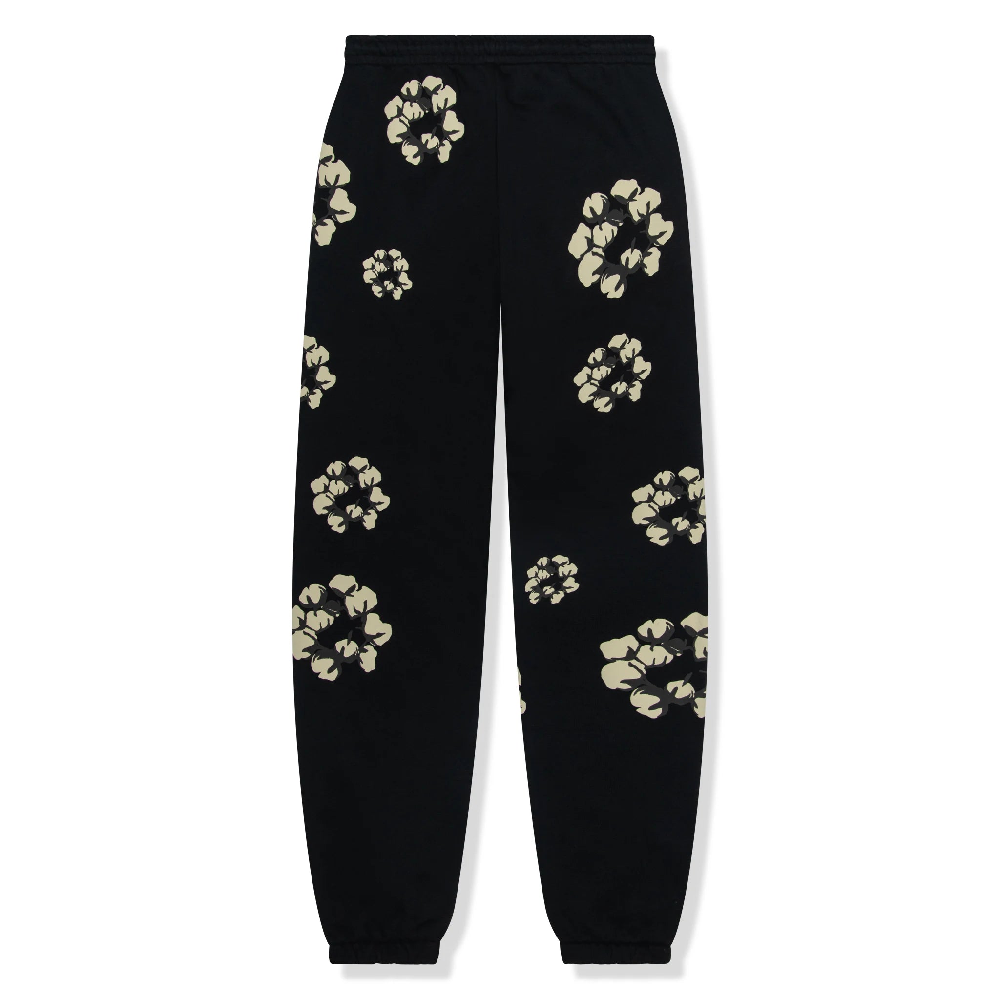 Denim Tears x CPFM Cactus Tears Wreath Black Sweatpants for Men - Comfortable Streetwear Joggers for Casual Wear & Lounge