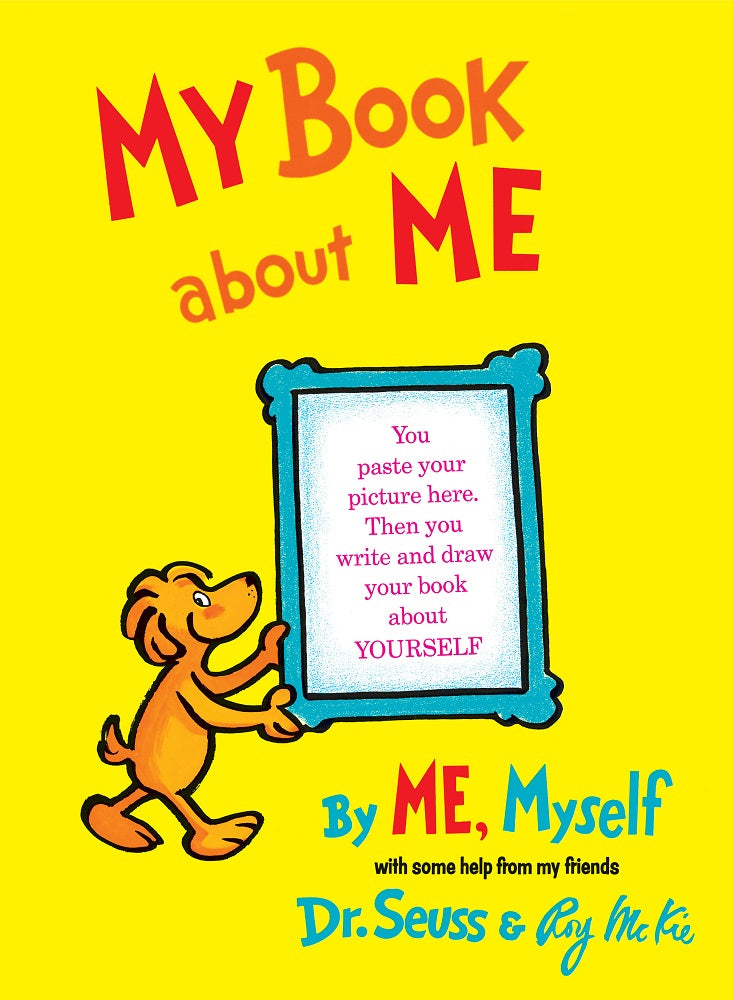 Dr. Seuss My Book About Me - Personalized Hardcover Activity Book for Kids | Fun Learning & Memory Keepsake for Children's Growth & Development