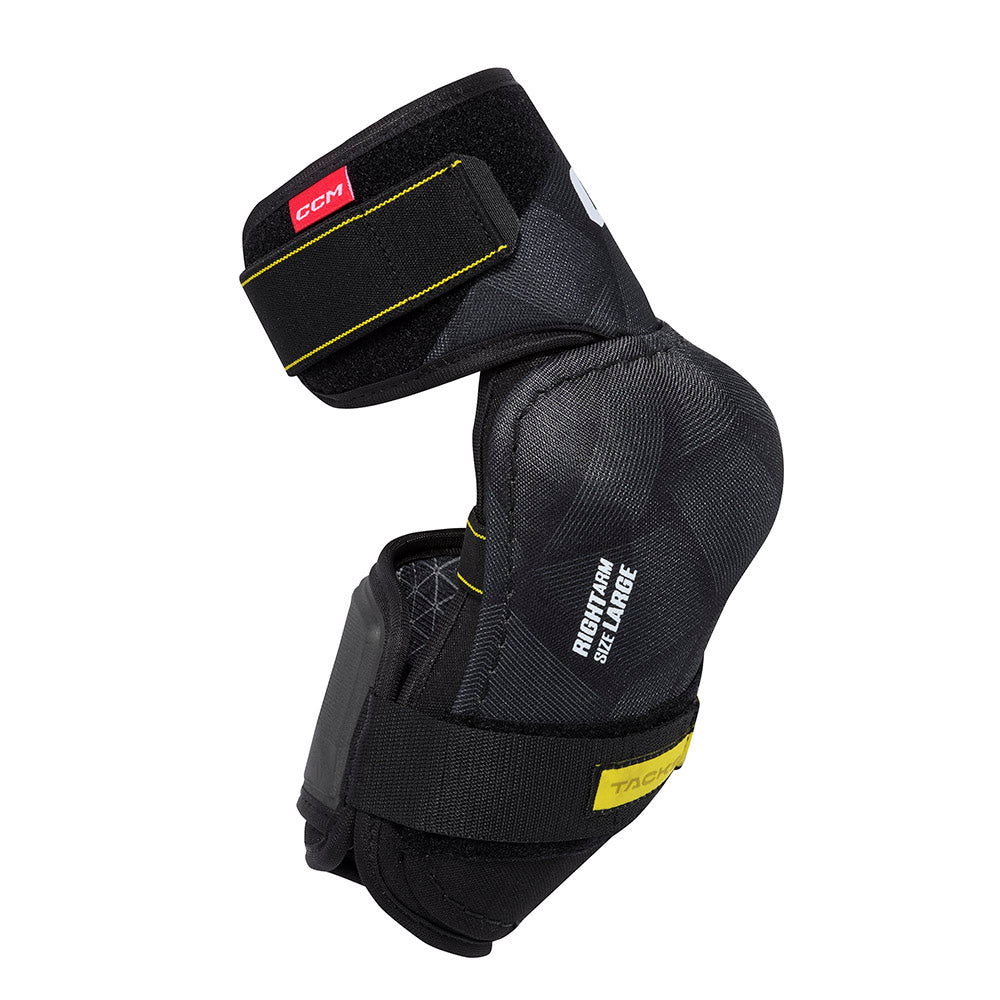 CCM Tacks Vector 2023 Junior Ice Hockey Elbow Pads - Protective Gear for Youth Hockey Players - Perfect for Practice & Games