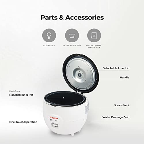 Refurbished C Grade 10-Cup Micom Rice Cooker (CR-1020F) - Perfect for Family Dinners, Meal Prep & Small Gatherings
