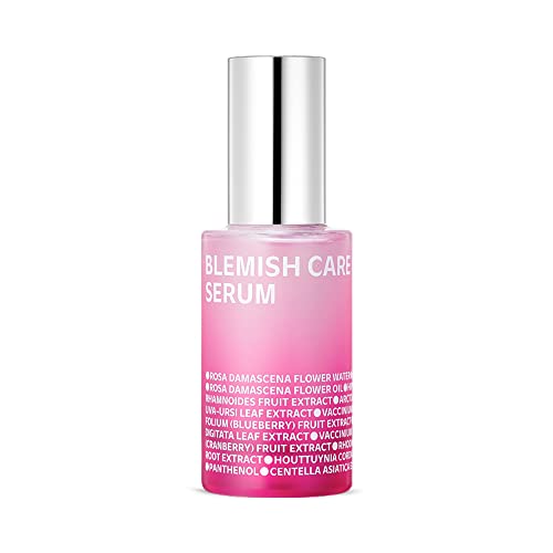 isoi Blemish Care Up Serum - Concentrated Brightening Rose Serum with Bulgarian Rose, Vitamin-Rich Formula for Moisturizing & Reducing Dark Spots (35ml/1.18 fl oz) | Perfect for Daily Skincare Routine & Acne-Prone Skin