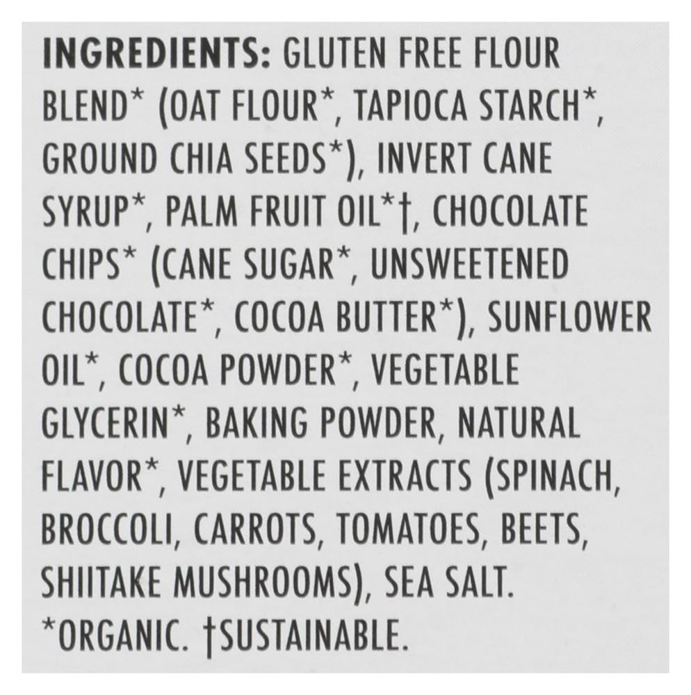 Organic MadeGood Double Chocolate Soft-Baked Cookies - 0.85oz Each, Gluten-Free & Vegan Snacks for Kids Lunch Box, School, Travel & Healthy On-The-Go Treats