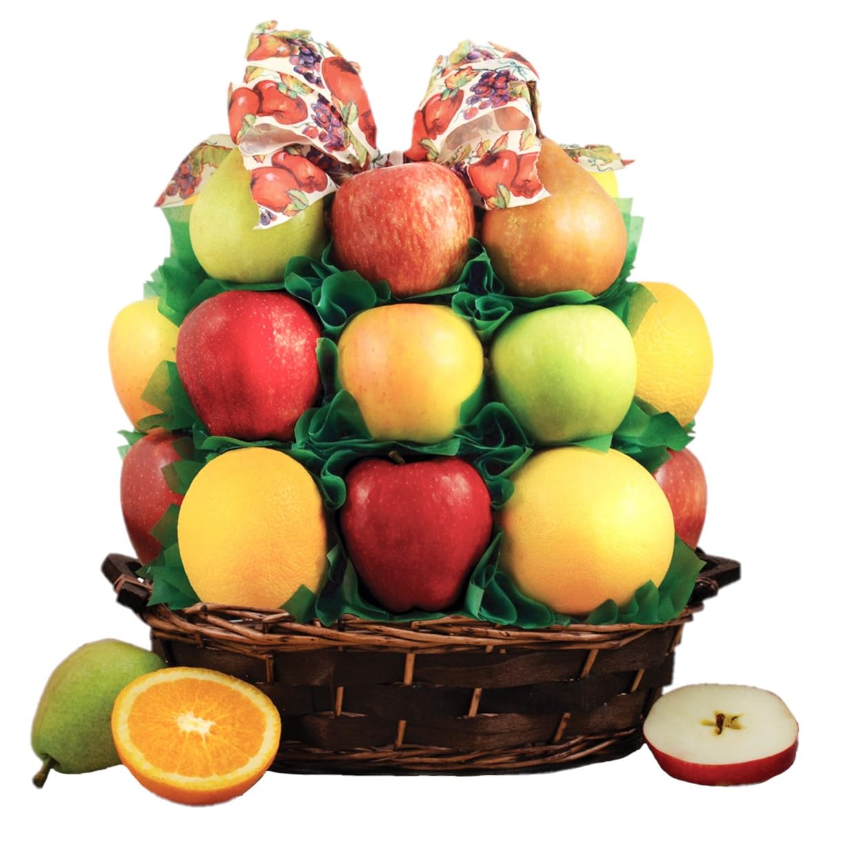Premium All Fruit Extravaganza Gift Basket - Fresh & Delicious Assorted Fruits - Perfect for Holidays, Corporate Gifts & Birthday Presents