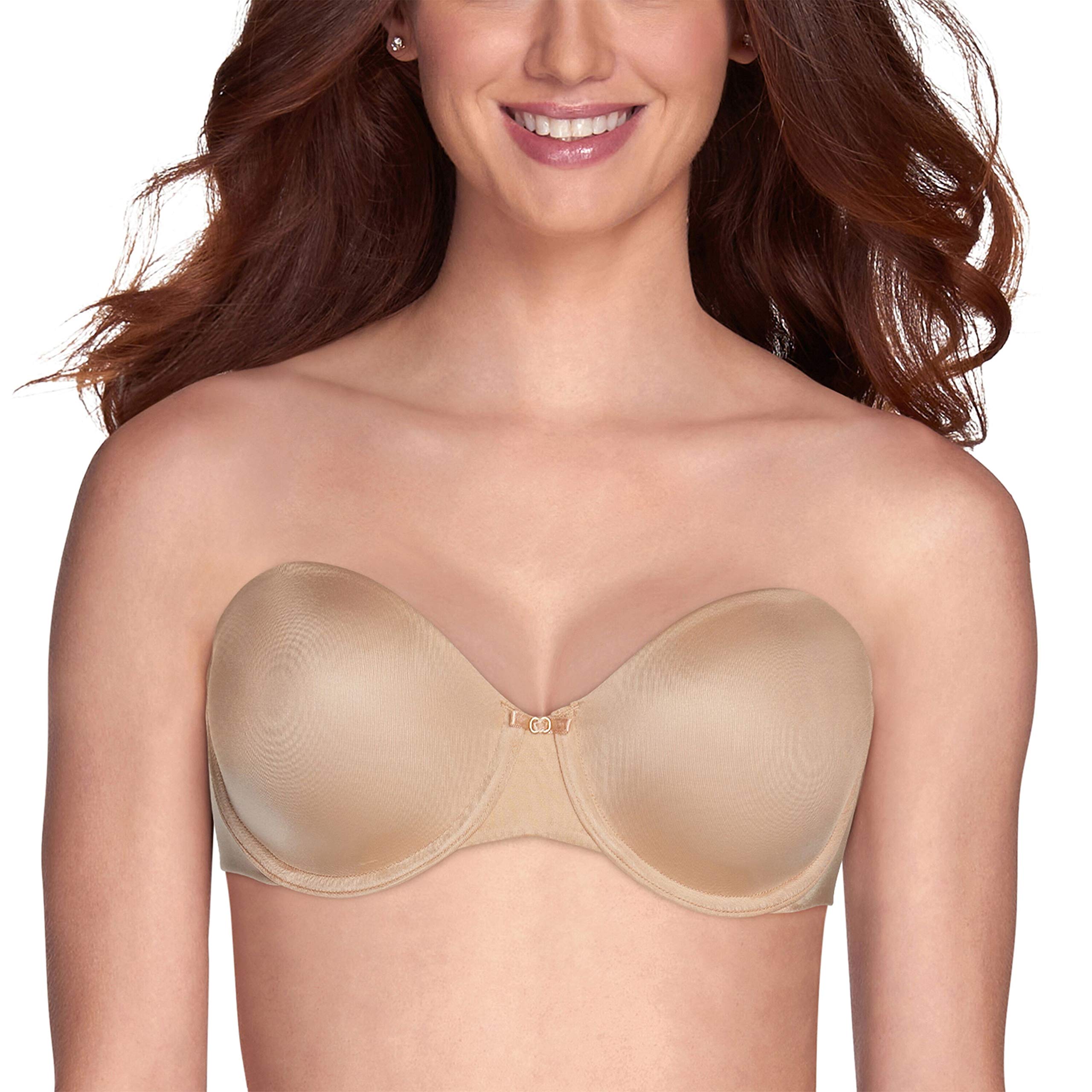 Vanity Fair Women's Strapless Bra - Full Coverage Back Smoothing Comfort - Perfect for Weddings, Evening Wear & Special Occasions